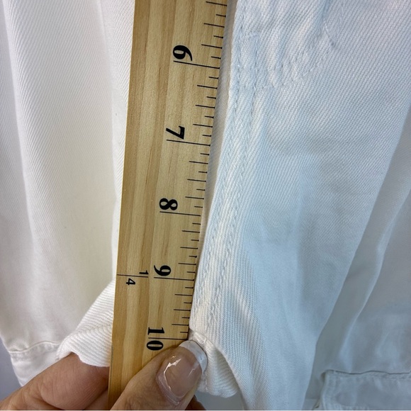 Wild Fable Women’s Size 0 White Wide Leg Cargo Jeans - Picture 13 of 16